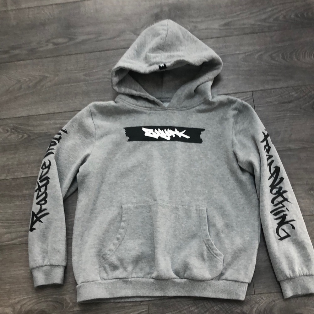 Zoo York hoodie XL / TG (16) YOUTH gray/black